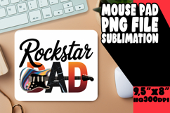 Cheerful Mouse Pad PNG Style, Father&#039;s Day Product Image 1