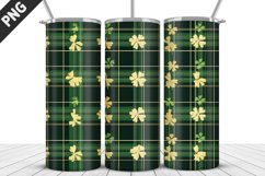 St Patrick&#039;s Day Pattern Tumbler Wrap| Sublimation Design Product Image 1