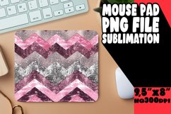 Sparkly Vibrant Glitter Stripe Mouse Pad Product Image 1