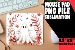 Watercolor Vampires Mouse Pad Design Halloween PNG Product Image 1