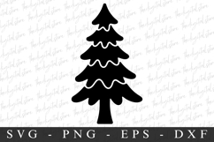 Merry Christmas Tree Svg | Christmas svg | Svg cut file Product Image 1