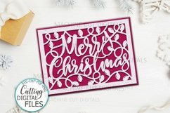 Christmas cut out card bundle svg dxf plotter laser cut file Product Image 11