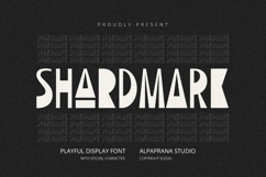 Shardmark - Display Font Product Image 1