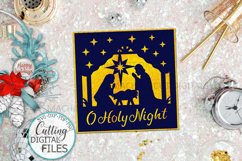 Christmas cut out card bundle svg dxf plotter laser cut file Product Image 17