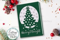 Christmas cut out card bundle svg dxf plotter laser cut file Product Image 8