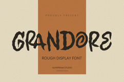 Grandore - Display Font Product Image 1