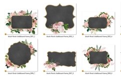 Blush Floral Chalkboard Frames Product Image 3