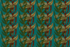Botanical floral seamless pattern with wildflowers vector Product Image 1