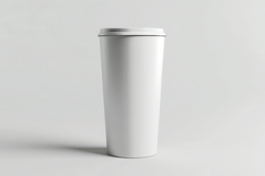 White Paper Cup Background Product Image 1