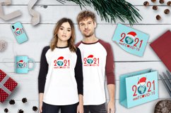 Christmas Quarantine SVG, 2021 Svg, Cute file for Cricut Product Image 5