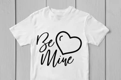 Be Mine - Love SVG EPS DXF PNG Cutting Files Product Image 2