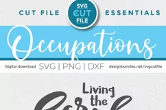 Nurse svg - a Scrub Life nurse svg file for crafters Product Image 3