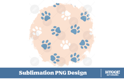 American 4th of July Cat Dog Paw Background Png DTF Bundle Product Image 3