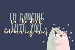 Web Font Sweet Bear Font Duo Product Image 2