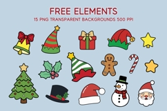 Christmas ABC - 9 Color Fonts Product Image 3