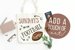American Football Watercolor Clipart Sublimation Set Sports Product Image 2