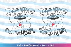 Valentines-I have abducted mommies heart svg Product Image 1