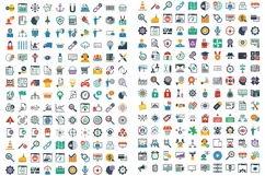 1000 Ultra Big Infographic Elements Product Image 12