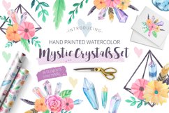 Watercolor Mystic Crystals Set Product Image 1