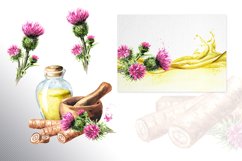 Burdock. Watercolor collection Product Image 5
