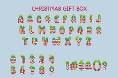 Christmas ABC - 9 Color Fonts Product Image 5