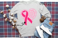 Breast cancer survivor, heart SVG / DXF / EPS / PNG file Product Image 2
