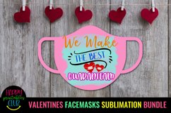 Pandemic Valentines Face Masks Sublimation Bundle- Valentine Product Image 4