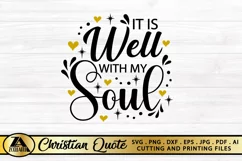 Christian SVG Inspirational Jesus Quote Christian Quote SVG Product Image 6
