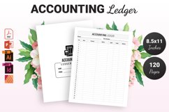 Accounting Ledger Book - KDP Interior Product Image 1