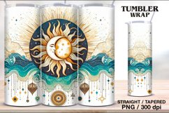 Day&amp;Night Tumbler Sublimation, 20 oz Tumbler Wrap Product Image 3