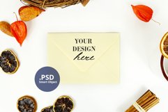 Envelope Sticker Mockup PSD, Envelope Full Wrap Mockup JPG Product Image 4