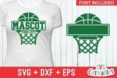 Basketball SVG | Basketball Template 0013 | Shirt Design Product Image 1