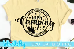 Camping Svg Happy Camping Club Svg Camper Svg Camping Svg Product Image 1