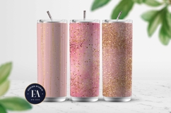 Pink Gold Shimmer Digital Paper, Glitter Texture Product Image 2