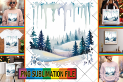 BRIGHT TSHIRT DESIGN Ideas PNG, Winter Product Image 1