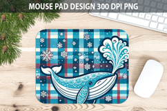 Christmas Dophin Pad Sublimation - Animal PNG Design Product Image 1