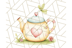Tea Time Animal Clipart PNG Woodland Forest, Cottagecore Png Product Image 5