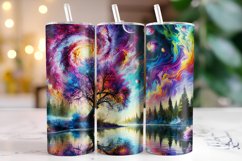 Colorful Landscape Tumbler Wrap | Sublimation | Tumblers Product Image 1