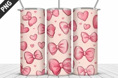 Lovely Hearts Tumbler Design | Valentine's Day Tumbler Wrap Product Image 2