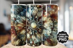 Stained On Stained Glass Tumbler Warp - Tumbler Design Product Image 1