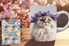 Sublimation Elegance: Cat Mug Delights Product Image 1