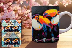Nature-Inspired Decor with Bird Patterns Product Image 1