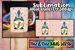 Cheerful mornings sublimation print wrap, Gnomes Product Image 1