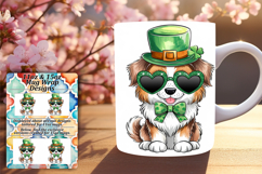 Chic 11oz Mug Wrap Png Artwork , St Patrick Product Image 1