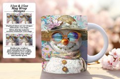 Christmas in July Snowman Mug Wrap 11oz/15oz Winter Cheer Product Image 1