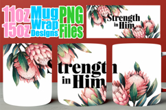 Dreamy afternoons 11oz 15oz sublimation wrap, Christian Product Image 1