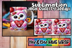 Joyful reflections 11oz 15oz sublimation wrap, Valentines Product Image 1