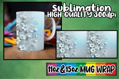 Whimsical views 11oz 15oz sublimation wrap, Leopard Prints Product Image 1