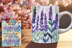 Vibrant Petal Mug Designs: Whimsical Spring Product Image 1