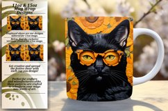 Whisker Wonders Unleashed: Glossy Sublimation Magic Product Image 1